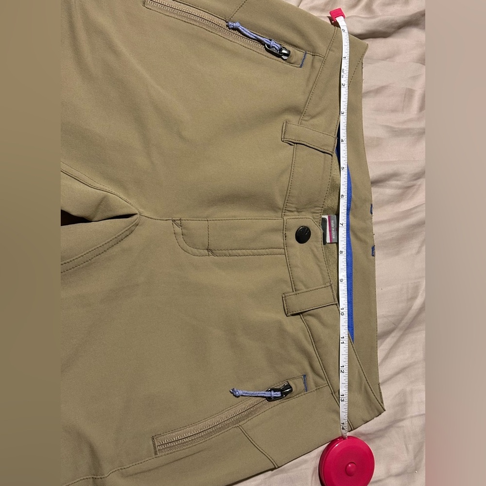 Stio Women's Khaki Green Outdoor Stretch Pants - Picture 11 of 17